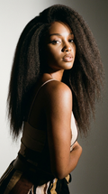 Kinky Straight Clip-In 100% Premium Human Hair Extensions